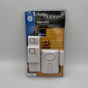GE Personal Security Alarm Kit #51107 - Window or Door Alarm - New in Package